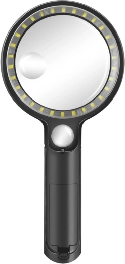 Käeshoitav luup LED-valgustusega 5x/13x/20x