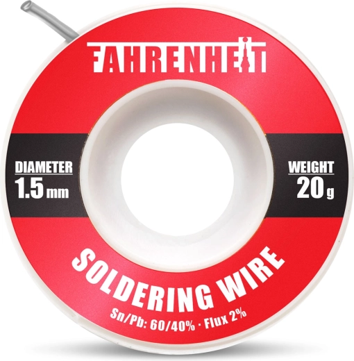 Solder wire for professional use