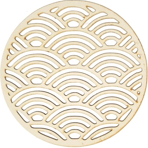 Beež puidust alus 10 cm