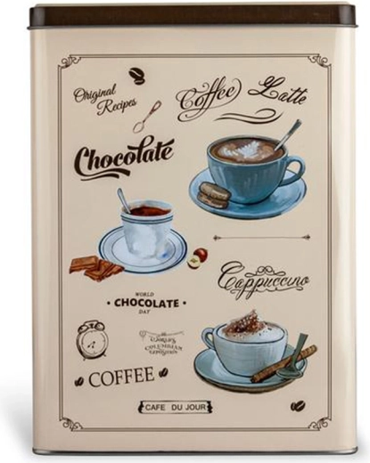 Plekkpurk Café du Jour, ristkülikukujuline 18 × 10 × 25 cm