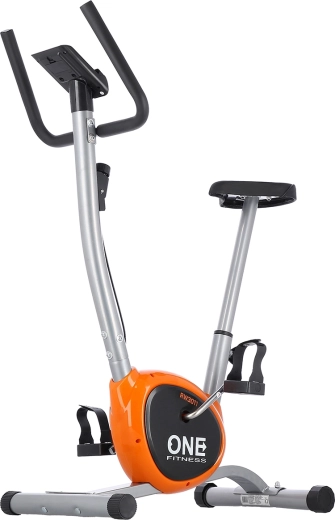 Mehaaniline velotrenažöör ONE Fitness RW3011, hõbedane-oranž