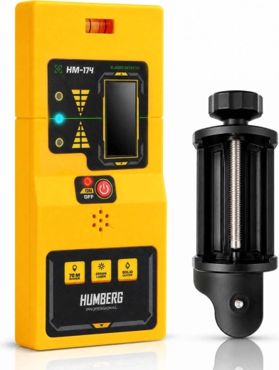 Humberg HM-174 receiver (detector) of a green laser beam for a laser level