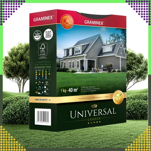 Premium universaalne muruseemnesegu 1 kg – vastupidav ja tihe muru