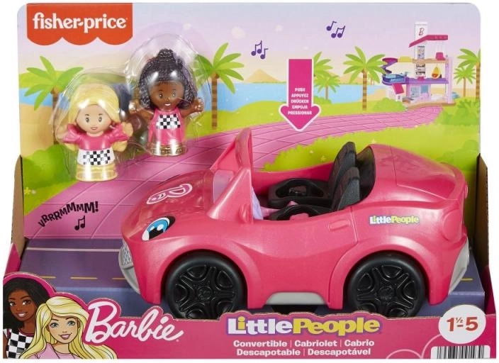 Fisher-Price Little People Barbie kabriolett helide ja muusikaga