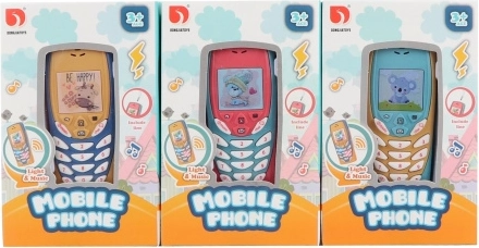 Laste patareitoitel mobiiltelefon