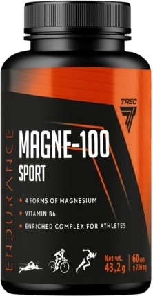 Trec Endurance Magne–100 Sport 60 kapslit