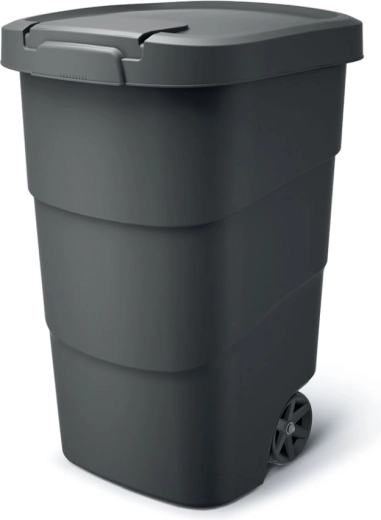 Wheeler 95 l kaanega aiakonteiner ratastel