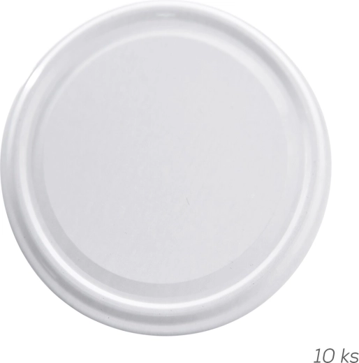 Metallkaan 100 mm, valge (10 tk)