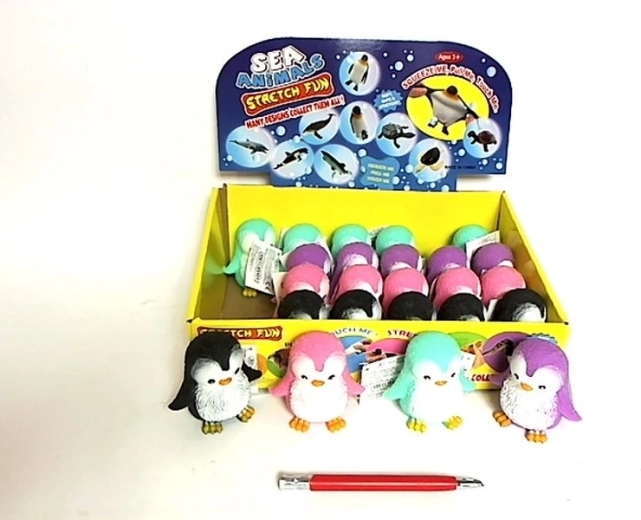 Pingviin rahakotiga – 8 cm figuur