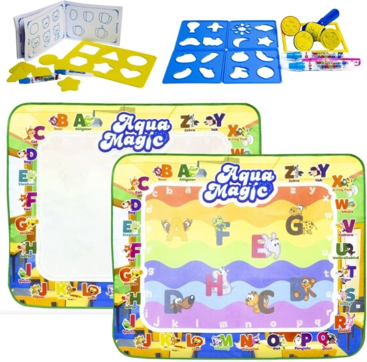 Aqua Magic educational water drawing mat 100 × 80 cm - 1 piece