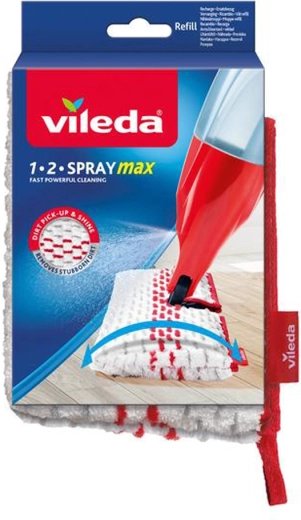 Vileda 1-2 Spray Max – kahepoolne vahetusmoppkate