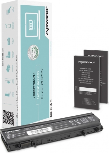 Movano aku Dell Latitude E5440/E5540 jaoks 4400 mAh (49 Wh)