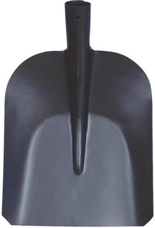 Labidas 23 cm, ilma varreta, must
