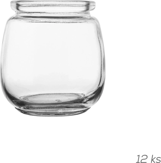 Klaasist jogurtipurgid 130 ml (12 tk)
