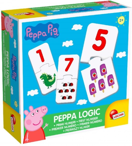 Peppa Pig kahepoolsed pusled kõige pisematele