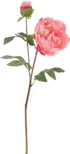 Kunstlill pojeng roosa 50 cm