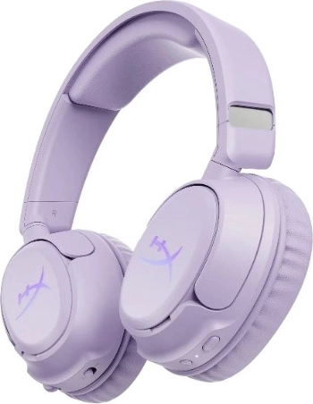 Mänguritele mõeldud juhtmevabad kõrvaklapid HyperX Cloud Flight 2 Wireless Lavender