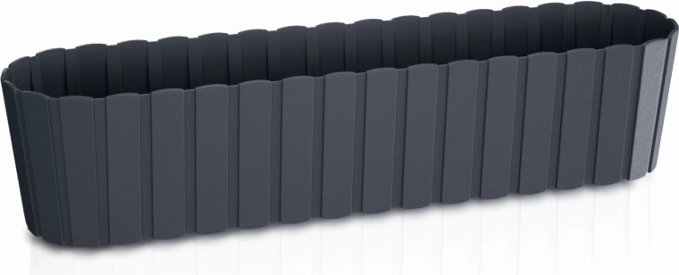 Plastist rõdukast Boardee Case antratsiit 58,7 cm