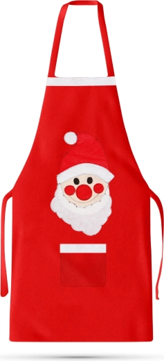 Christmas apron with a Saint Nicholas design