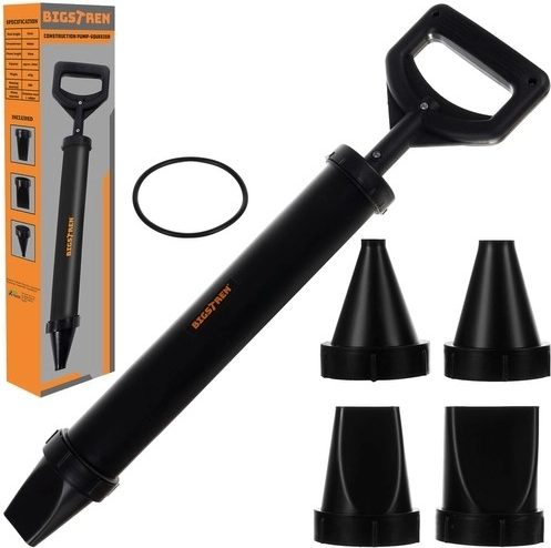 Ehituslik käsipump massidele 4 otsikuga BIGTREK 850 ml