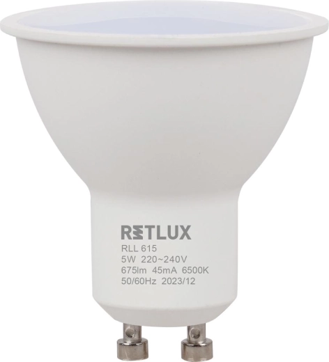 LED-pirn RETLUX GU10 5 W 6500 K