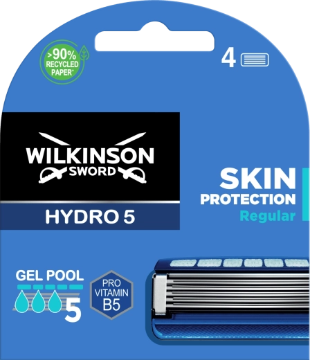 Wilkinson Hydro 5 Skin Protection vahetatavad raseerimispead 4 tk