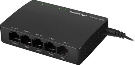 5 Gigabit Etherneti porti