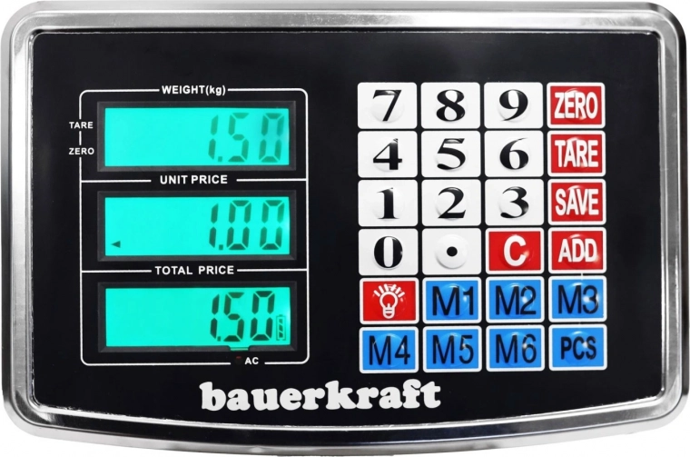 Ere LCD-ekraan ja intuitiivne kasutus