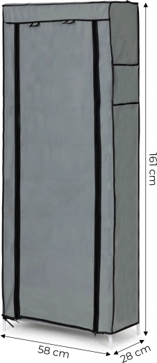 Kaitsev tekstiilkate tõmbelukuga