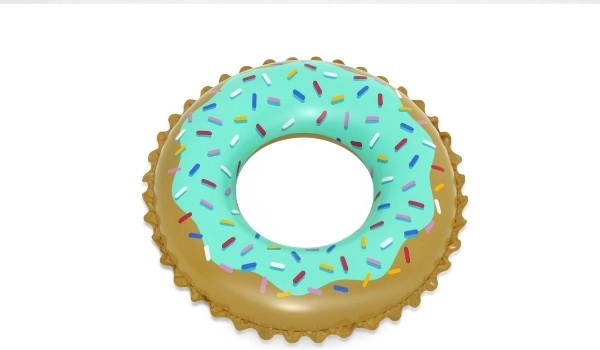 Stiilne donut, mis püüab pilke