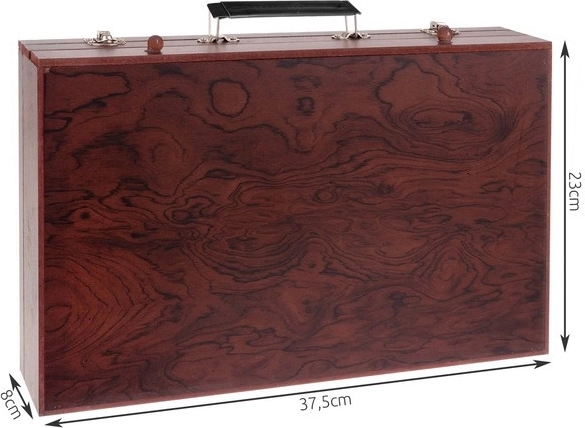 Elegantne ja vastupidav puidust kohver