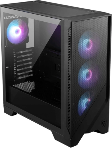 Tempered glass side panel and ARGB effects