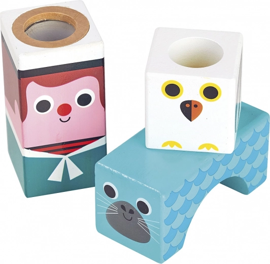 Mängulised mereteemalised illustratsioonid ja kutsuvad värvid