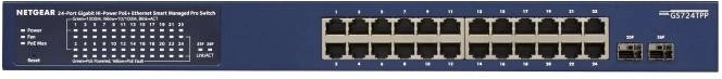 Powerful PoE+ on 24 ports