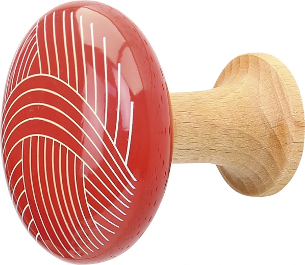 Ornamentaalne punane disain