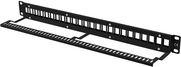 Vastupidav metallkonstruktsioon 1U 19" racki jaoks