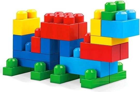 60 suurt klotsi väikestele ehitajatele