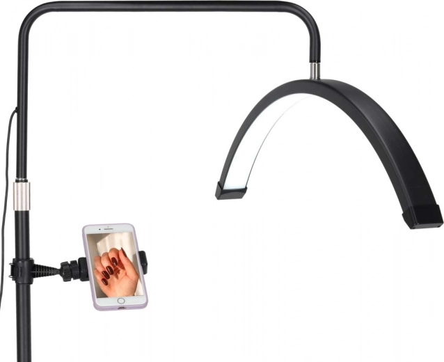 Stable stand with phone holder
