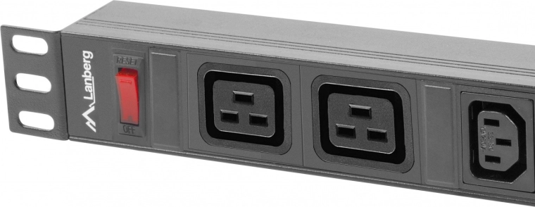 Kompaktne 1U PDU 19" kapile