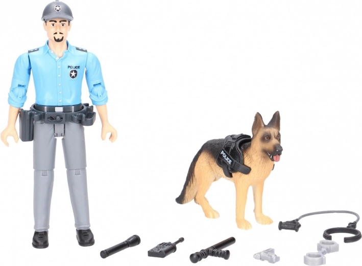 Liikuv politseiniku figuur