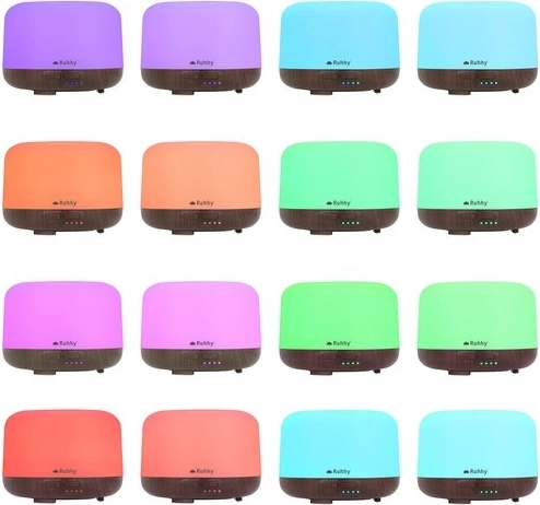 4-ühes: niisutus, aroomiteraapia, ioniseerimine ja LED‑meeleolu