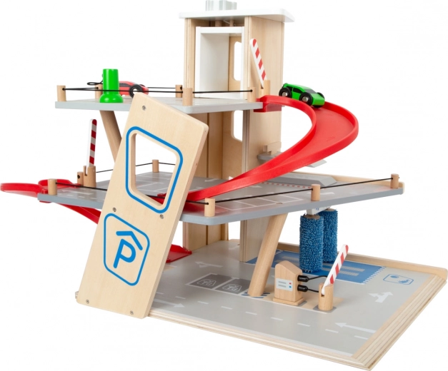 Töötav lift ja sujuvad spiraalsed rambid