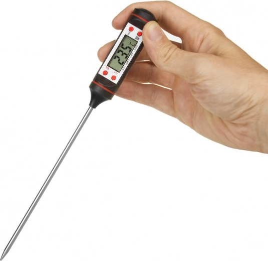 Selge LCD-ekraan ja peen samm 0,1 °C