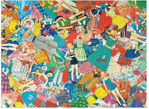 Nostalgiline detailiderohke kollaaž