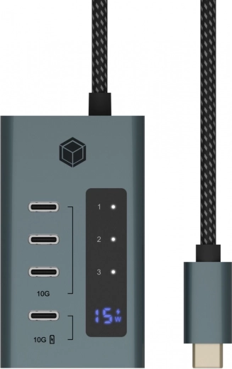 Kiire ühenduvus 4× USB‑C 10 Gb/s