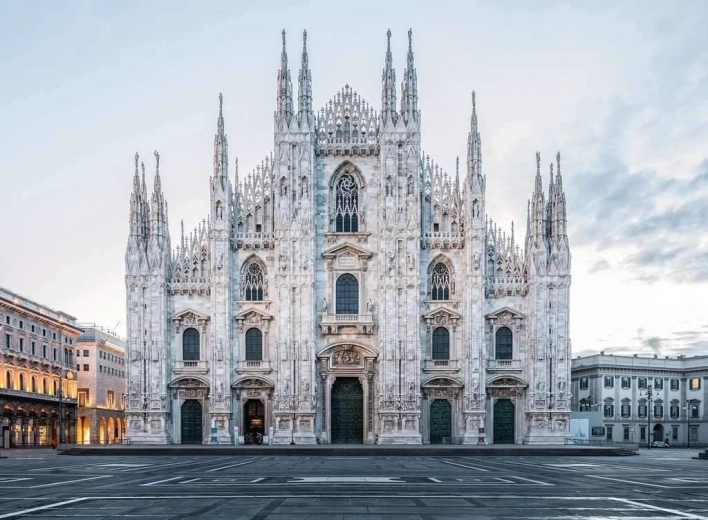 Duomo di Milano ikooniline motiiv