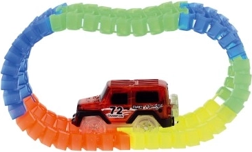 Auto 3 vilkuva tulega