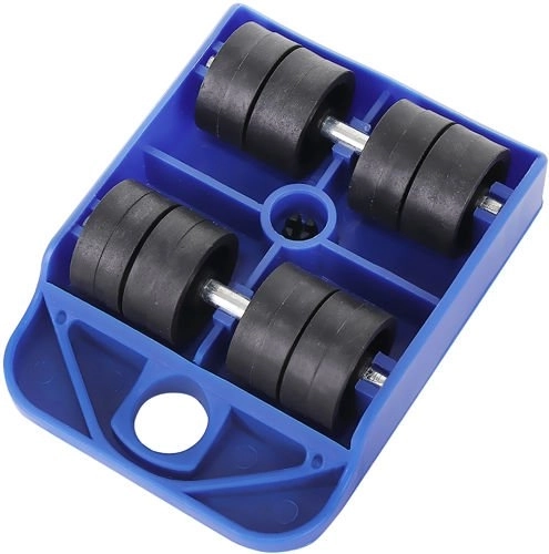 Smooth movement thanks to rollers