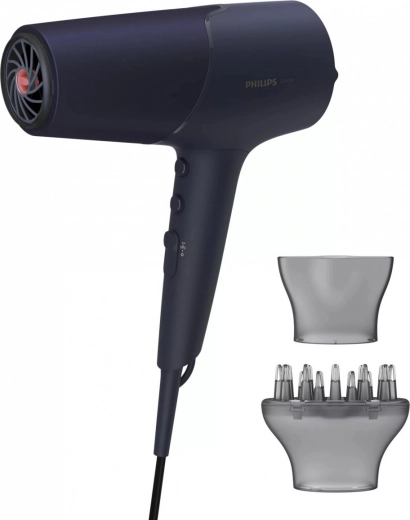 Fast drying with 2300 W power