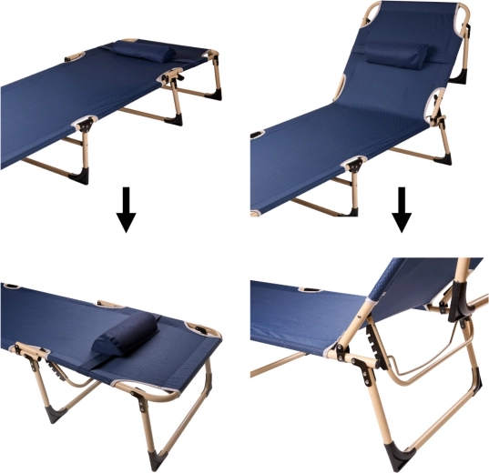 4 seljatoe asendit ja padi mugavuseks